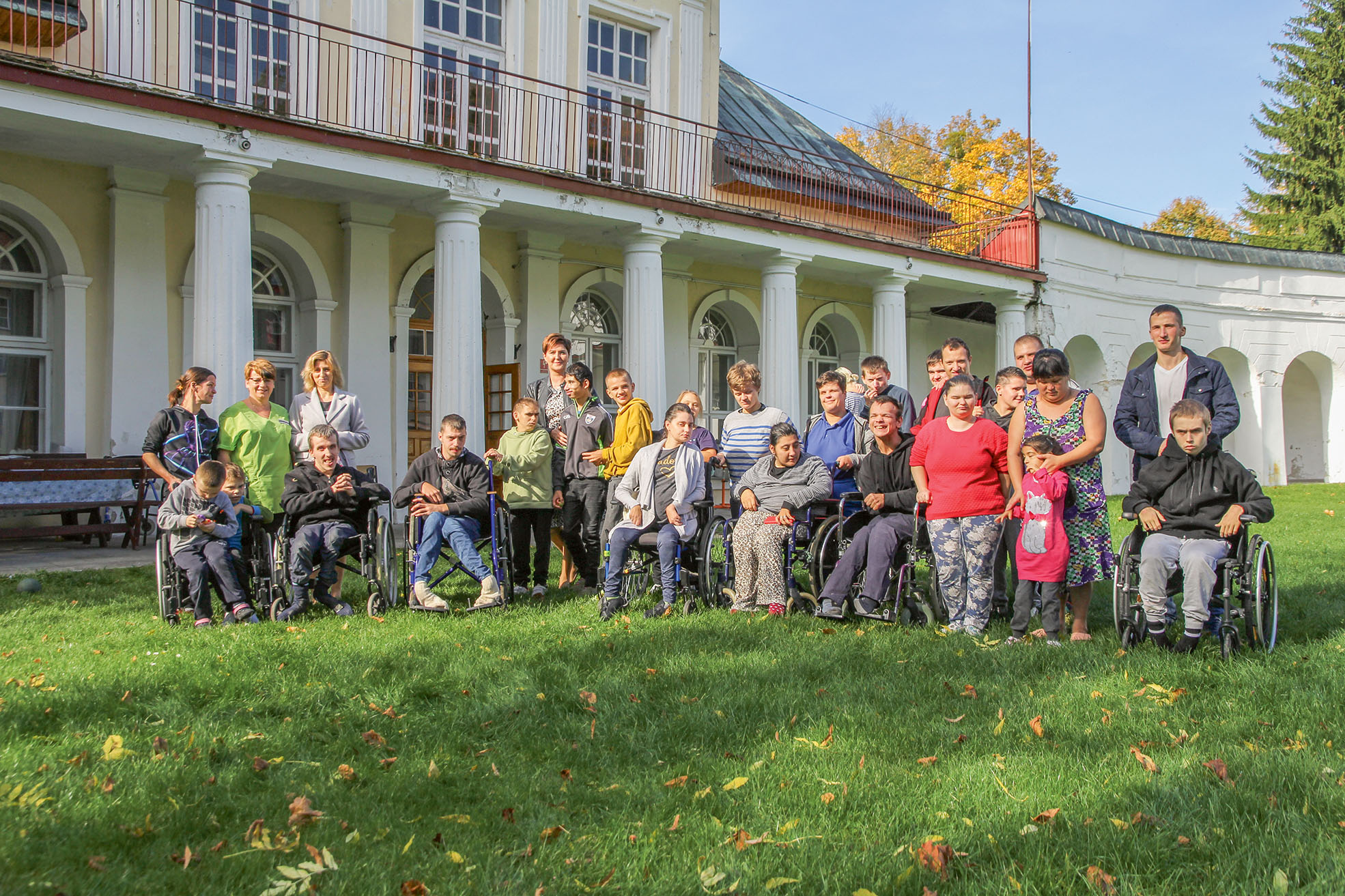 Ukrainische Kinder im Sanatorium Krasnobród (Woiwodschaft Lublin, Südostpolen).